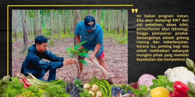 
					Sekjen AMP Madin Asyaif Dorong Pembinaan KWT di Pesawaran, Siapkan Demplot di Desa Sukadadi
