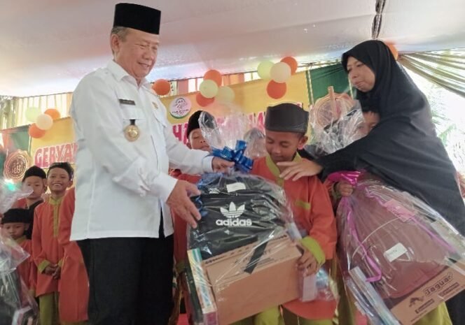 
					Ponpes Yatim Al-Ishlah Klaten Pringsewu Gelar Acara Gebyar Senyum Muharam