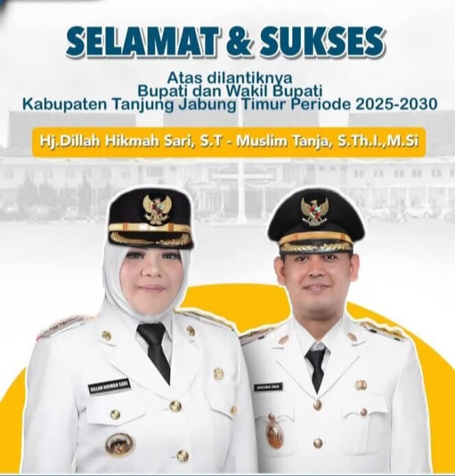 
					Kades Sinar Wajo Ucapkan Selamat atas Pelantikan Bupati dan Wakil Bupati Tanjabtim