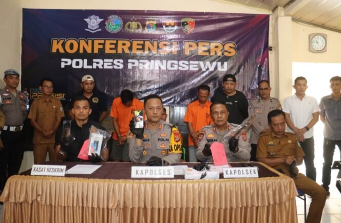 
					Polisi Tangkap Tiga Pelaku Perampokan Agen BRILink di Pringsewu