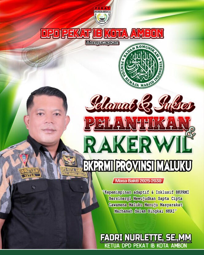 
					BKPMRI Maluku Usung Kepemimpinan Adaptif dan Inklusif, Siap Wujudkan Sapta Cipta Lawamena