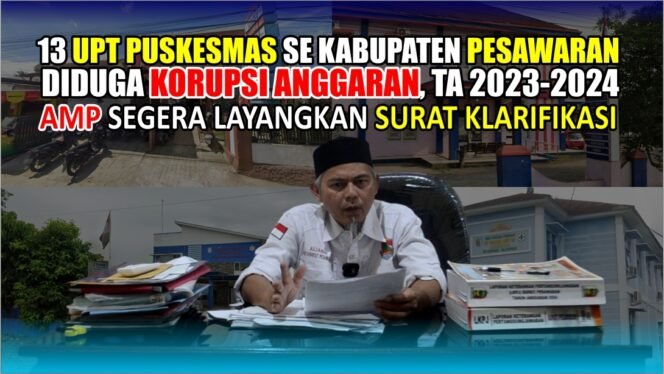 
					Dugaan Penyelewengan Anggaran Puskesmas di Pesawaran, AMP: Rp8 Miliar Per Tahun Habis untuk Perjalanan Dinas dan Barang Habis Pakai