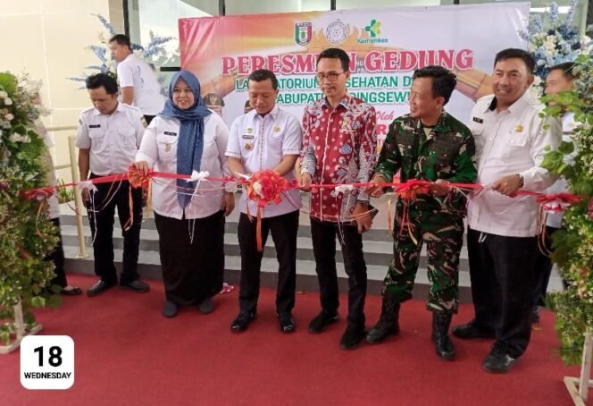 
					Bupati Pringsewu Resmikan Gedung Laboratorium Kesehatan Daerah 