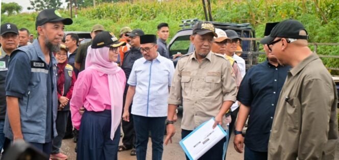 
					Gubernur Lampung dan Bupati Pesawaran Tinjau Ruas Jalan Strategis, Perbaikan Dimulai Usai Lebaran