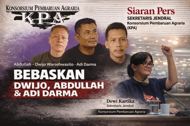 
					Polisi tangkap 5 Petani warag Aceh, KPA Kecam kriminalisasi terhadap pejuang agraria